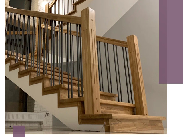 Реставрация деревянных и металлических лестниц в Балашове