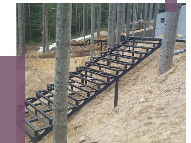 Монтаж металлических лестниц в Балашове от 13474 руб. 