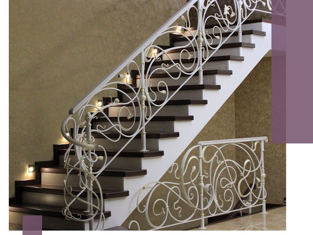 Кованые лестницы под ключ в Балашове — изготовление и монтаж