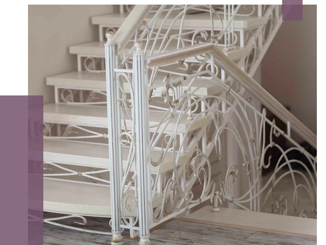 Изготовление кованых лестниц на заказ в Балашове от 86437 руб. | ПРОЛЁТ-Бла