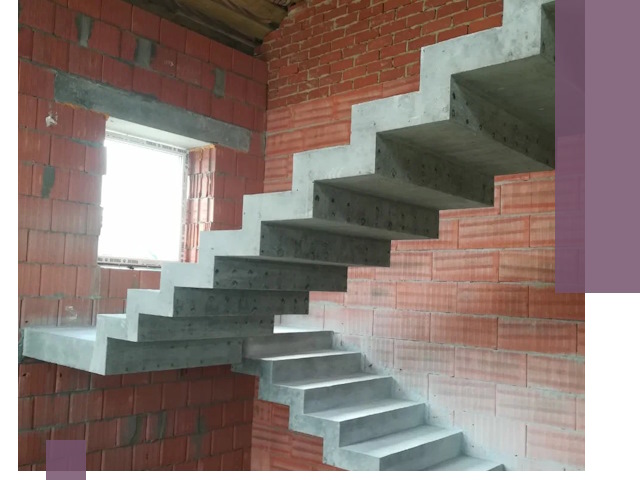 Бетонные лестницы под ключ в Балашове: монтаж, демонтаж, ремонт