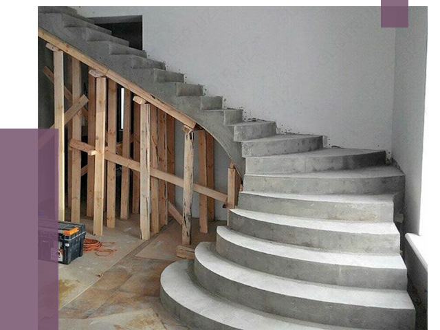 Изготовление бетонных лестниц под ключ в Балашове от 19830 руб. | ПРОЛЁТ-Бла
