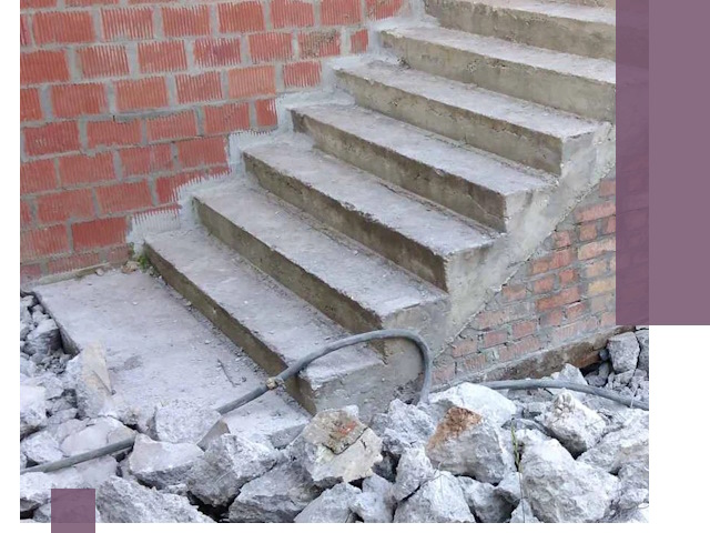 Демонтаж бетонных лестниц в Балашове: быстро и безопасно