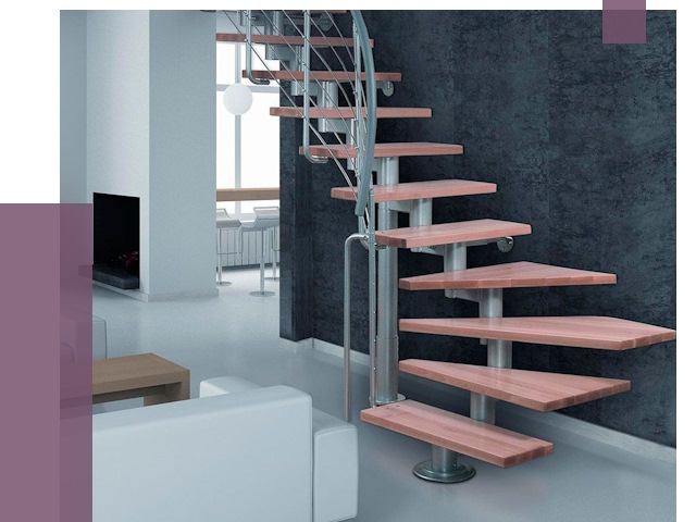 Модульные лестницы в Балашове от 16779 руб. — купить в ПРОЛЁТ-Бла