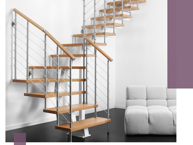 Модульные лестницы под ключ в Балашове — монтаж и изготовление