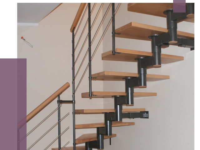 Изготовление модульных лестниц в Балашове от 11440 руб. 