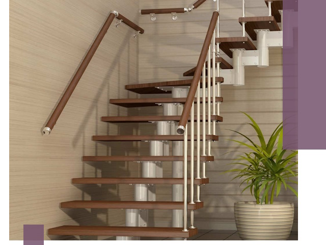 Изготовление модульных лестниц под ключ в Балашове