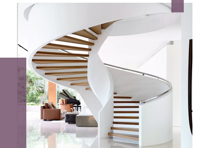 Винтовые лестницы в Балашове под ключ от 48303 руб. | ПРОЛЁТ-Бла