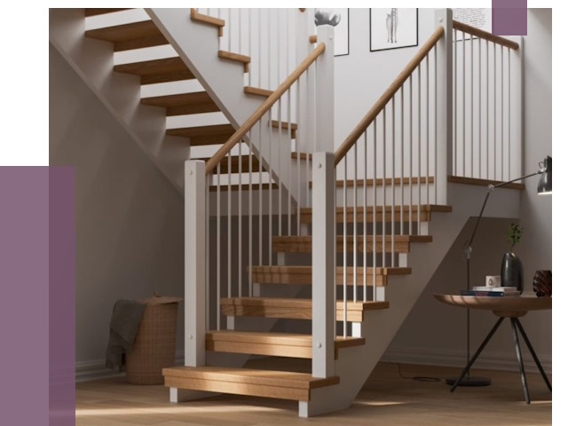 Маршевые лестницы в Балашове от 37880 руб. — монтаж | ПРОЛЁТ-Бла