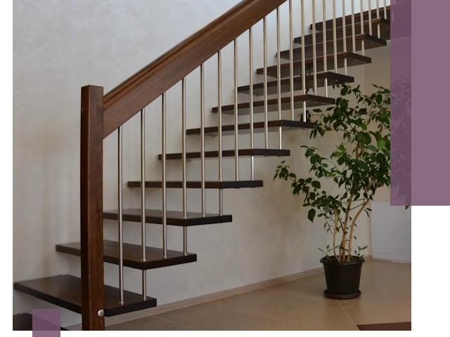 Лестницы на больцах под ключ в Балашове – изготовление и монтаж