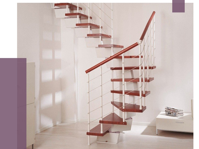 Изготовление лестниц на больцах в Балашове от 9661 руб. | ПРОЛЁТ-Бла