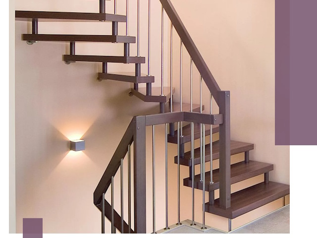 Изготовление лестниц на больцах в Балашове под ключ