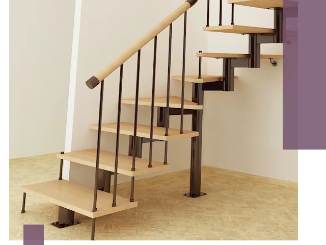 Монтаж лестниц на больцах в Балашове — быстро и надежно