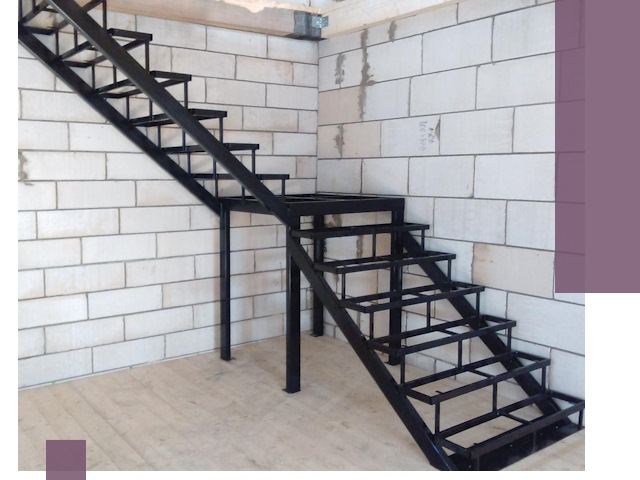 Лестницы на металлокаркасе под ключ в Балашове — изготовление и монтаж