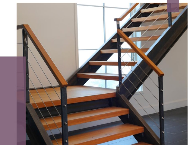 Изготовление лестниц на металлокаркасе в Балашове от 18813 руб. | ПРОЛЁТ-Бла