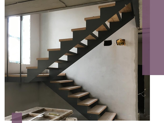 Изготовление лестниц на металлокаркасе в Балашове от производителя