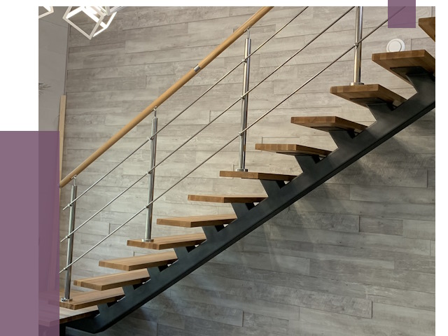 Изготовление лестниц на монокосоуре в Балашове от 75759 руб. 