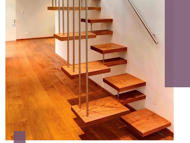 Лестницы «гусиный шаг» на заказ в Балашове для узких пространств