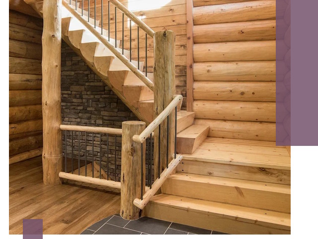 Лестницы в баню под заказ и профессиональный монтаж в Балашове