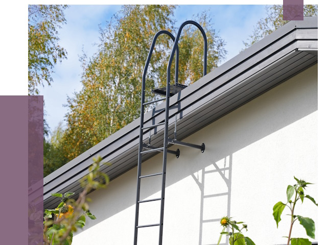 Лестницы на крышу в Балашове от 19016 руб. — монтаж и монтаж ПРОЛЁТ-Бла