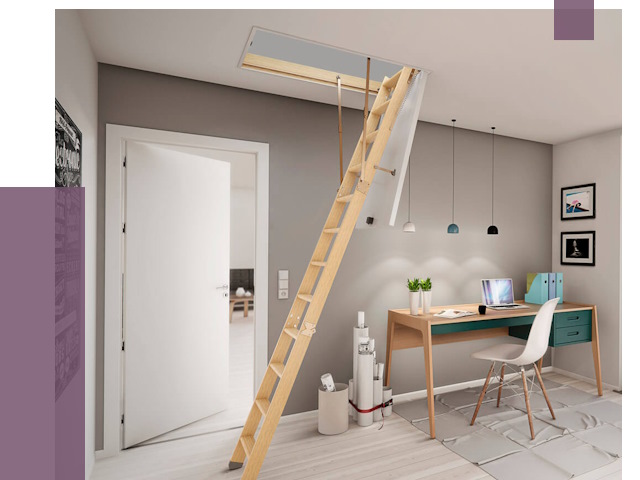 Чердачные лестницы в Балашове — от 14491 руб. | ПРОЛЁТ-Бла