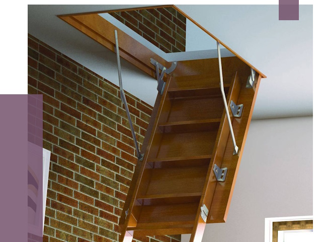 Установка чердачной лестницы в Балашове от 7779 руб. | ПРОЛЁТ-Бла