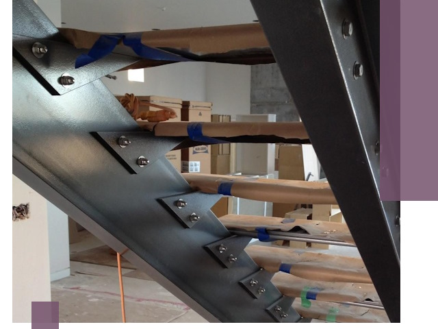 Усиление лестничных конструкций и усиление опор в Балашове