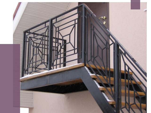 Металлические перила в Балашове от 4271 руб.  | ПРОЛЁТ-Бла