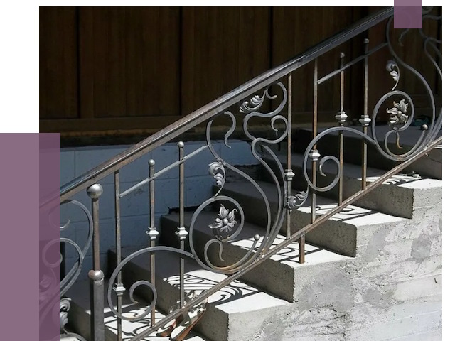 Кованые перила в Балашове от 8644 руб. под ключ — качество от ПРОЛЁТ-Бла