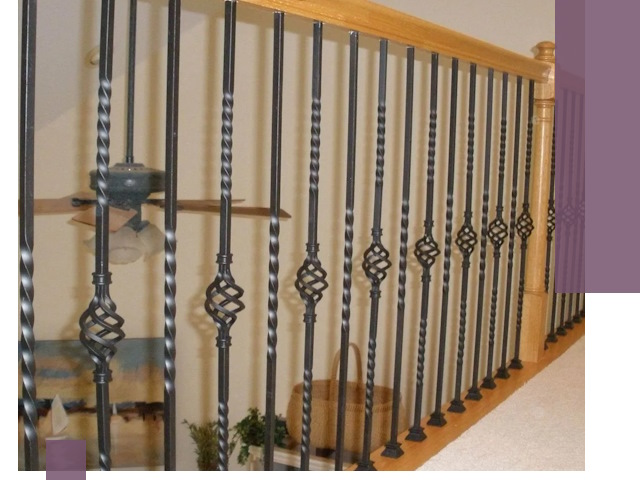 Изготовление и монтаж кованных перил в Балашове под ключ