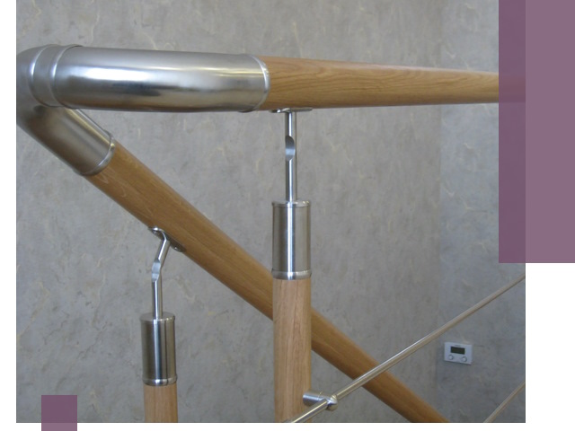 Комбинированные перила на заказ в Балашове — монтаж и производство