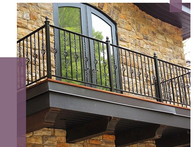 Балконные ограждения в Балашове от 7983 руб. — купить | ПРОЛЁТ-Бла