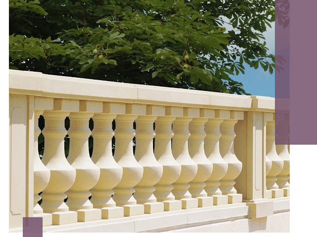 Установка балюстрады в Балашове: изготовление и монтаж под ключ