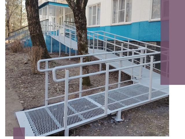 Пандусы под ключ в Балашове: изготовление, монтаж и демонтаж