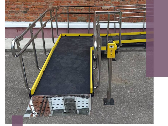 Изготовление наклонных пандусов для инвалидов в Балашове