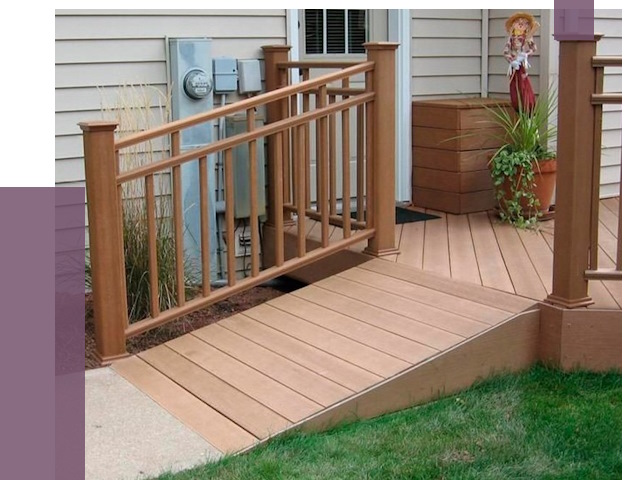 Пандус на крыльцо в Балашове под ключ от 7728 руб. 