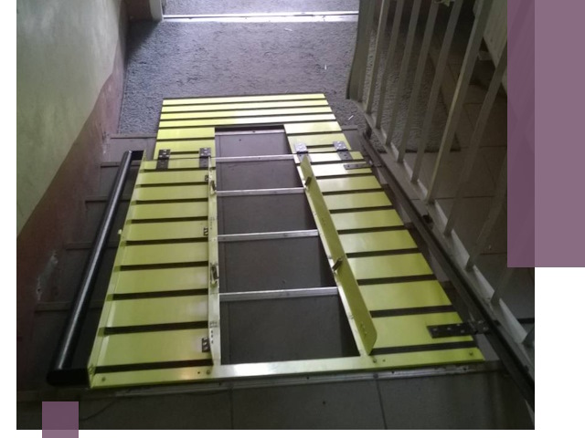 Профессиональный монтаж пандуса в подъезд в Балашове