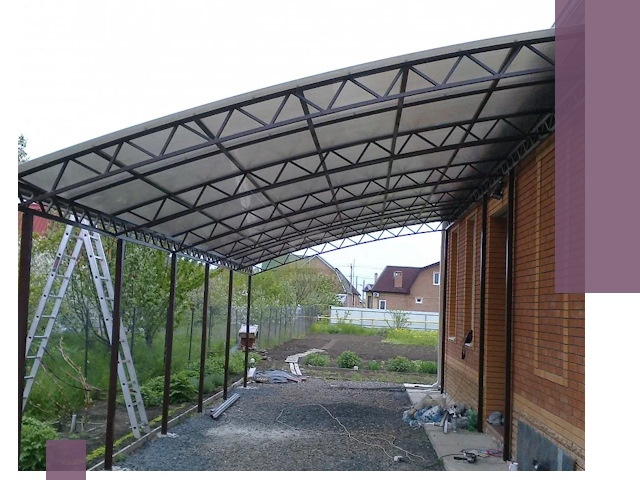 Профессиональный монтаж навесов под ключ в Балашове