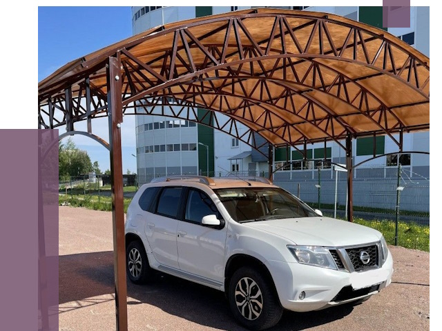 Недорогие навесы в Балашове от 42710 руб.  | ПРОЛЁТ-Бла