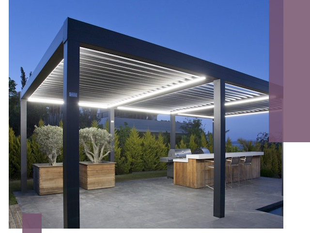 Навесы отдельно стоящие под ключ в Балашове из металла и поликарбоната