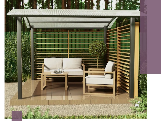 Навесы для дачи в Балашове: изготовление, монтаж и демонтаж