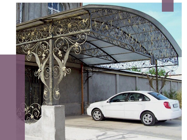 Кованые навесы в Балашове от 14491 руб. | ПРОЛЁТ-Бла