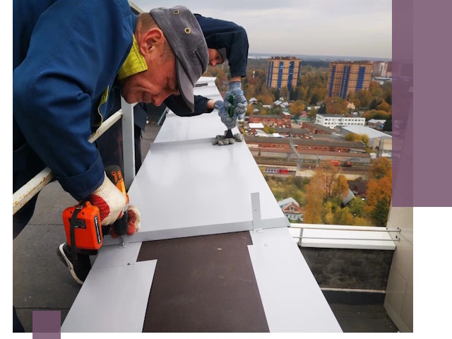 Монтаж парапетов в Балашове — установка прочных металлических ограждений