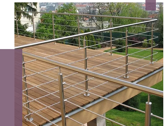 Алюминиевые парапеты в Балашове под ключ от 7728 руб. 