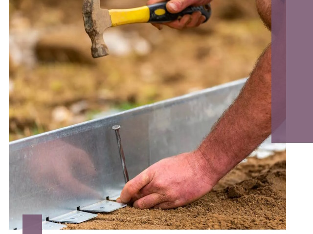 Монтаж металлических бордюров в Балашове быстро и качественно