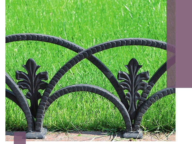 Декоративные металлические бордюры под ключ в Балашове