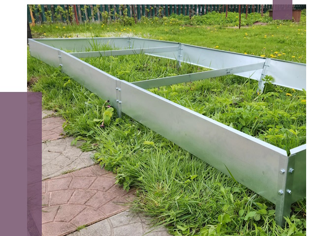 Металлические бордюры для грядок в Балашове от 1780 руб. 