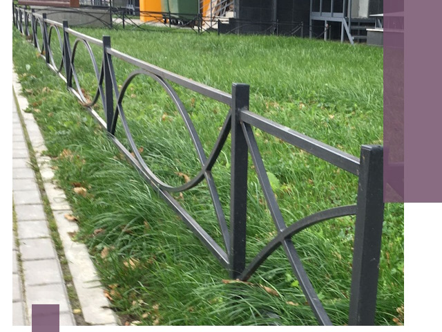 Газонные ограждения из металла в Балашове — монтаж и продажа
