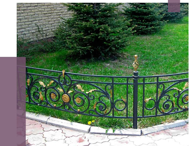 Кованые газонные ограждения в Балашове от 7576 руб. — ПРОЛЁТ-Бла