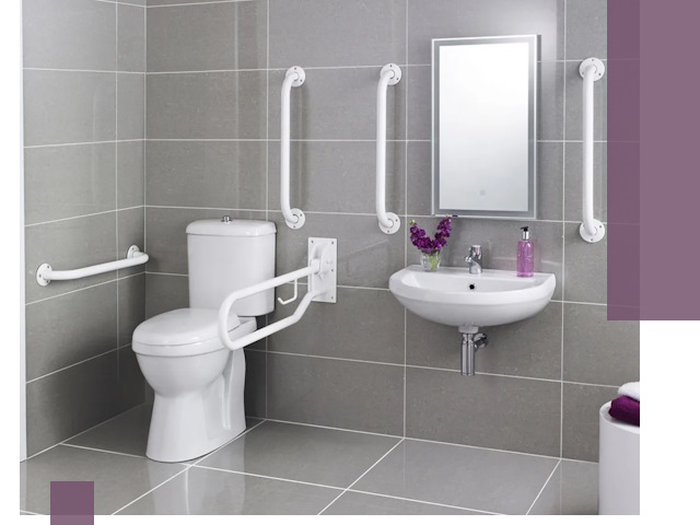 Поручни для санузлов в Балашове: установка, ремонт и монтаж